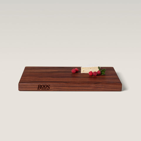 Board measures 18 by 12 inches on John Boos R-Board