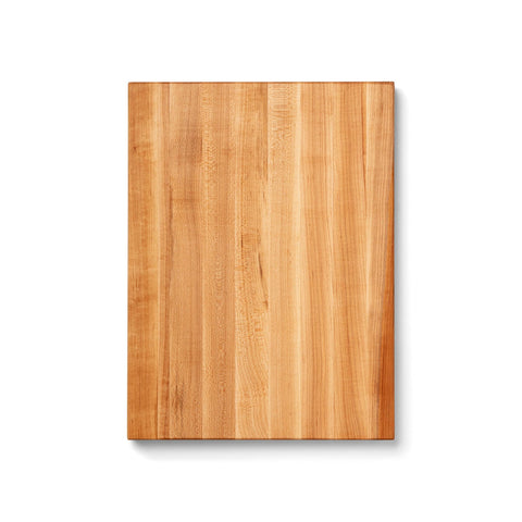 John Boos R-Board maple cutting board top view for precise prep