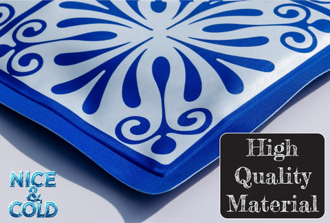 Smooth surface of Johnny World ice mat allows quick spill cleanup after gatherings