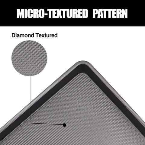 JOHO BAKING close-up of diamond texture showing 360° airflow design.