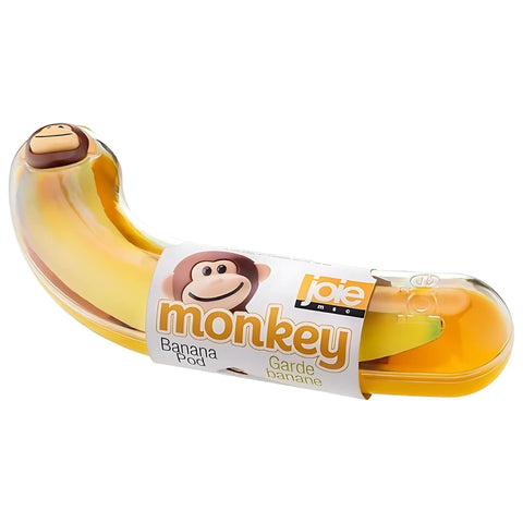 Joie Monkey Banana Pod in backpack keeps fruit fresh on the go