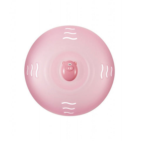 Joie Oink Pig cover with ventilation holes releases steam evenly for moist leftovers.