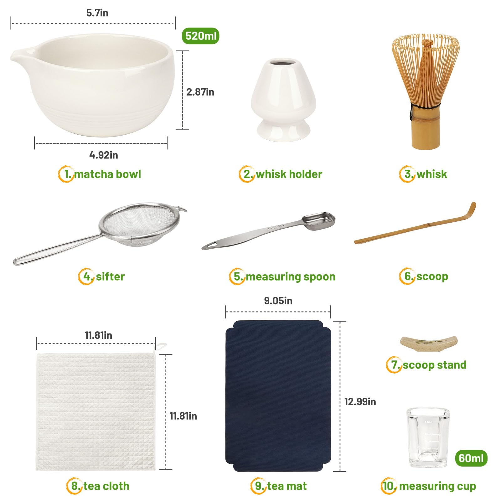 Joiish waterproof tea mat protects surfaces during prep.