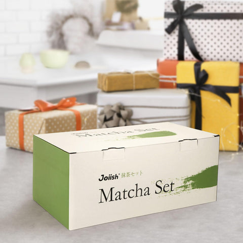 Gift-ready Joiish matcha kit for tea lovers and beginners