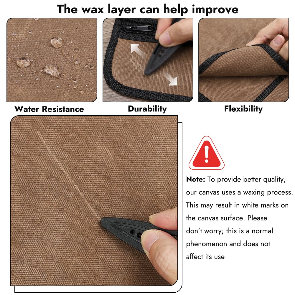 JOINDO Knife Roll durable double-layer canvas designed for long-lasting use