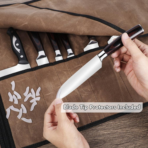 JOINDO Knife Roll waxed canvas that resists wear and tear