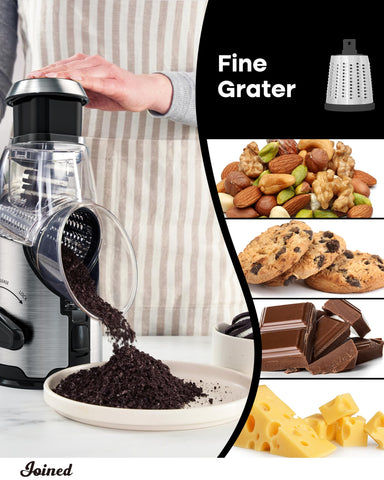 Joined vegetable peeler included speeds prep for vegetables and fruit skins.