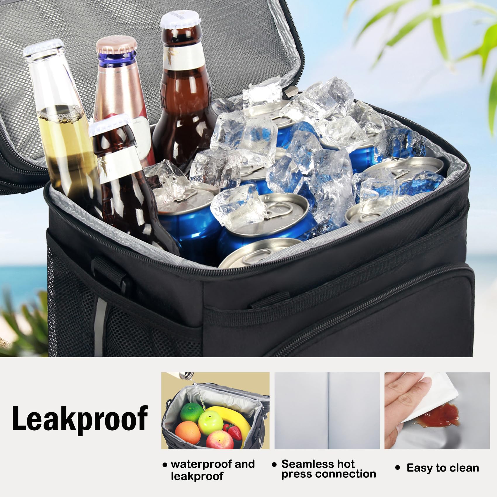 JOINGO lunch box folds flat for easy storage when not in use