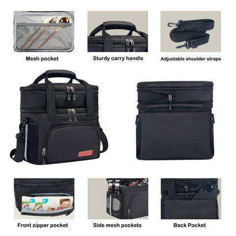 JOINGO lunch box suits office, travel, and picnics across multiple scenes