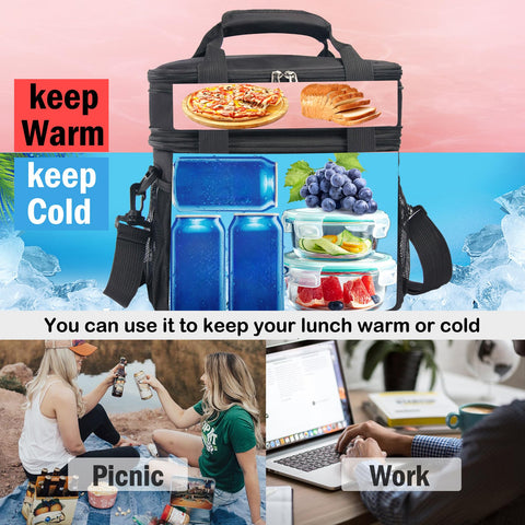 JOINGO lunch box with adjustable shoulder strap for comfortable daily carrying