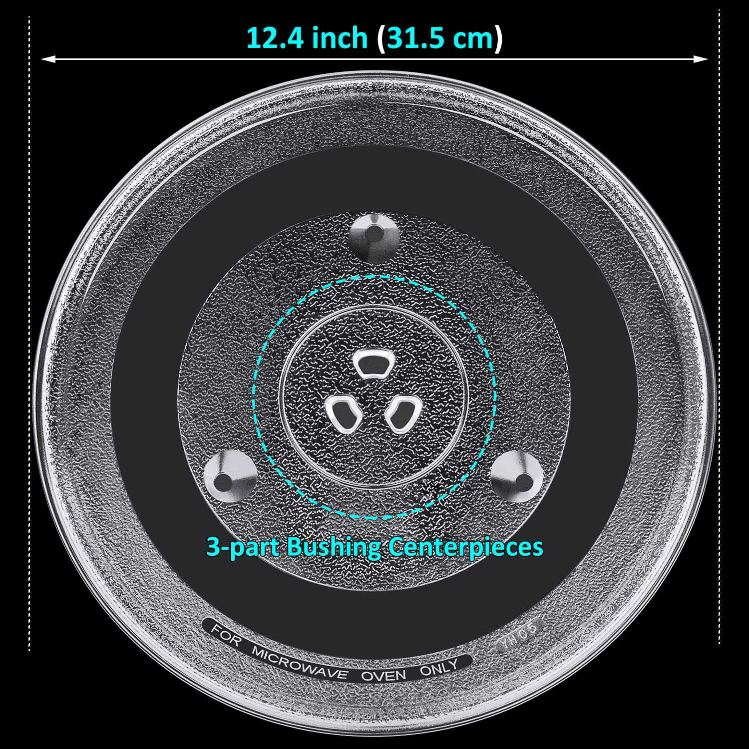 Jolaxy back side scrambled pattern improves skid resistance during rotation