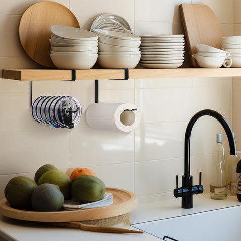 Jolensoy durable under-cabinet hanger for versatile storage