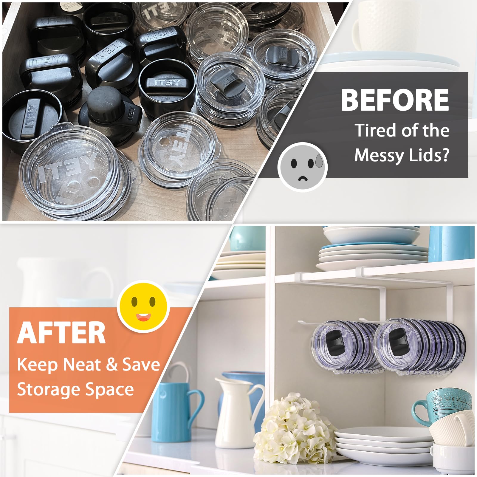 Jolensoy paper-roll rack hanger under cabinet for towels or bags