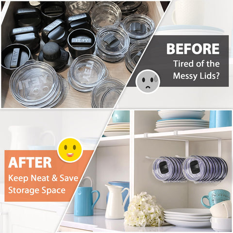 Jolensoy paper-roll rack hanger under cabinet for towels or bags