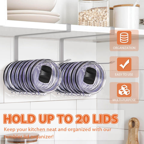 Jolensoy under-cabinet lid hook close-up shows sturdy, rust-resistant iron construction.