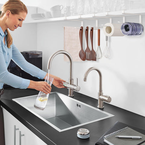 Jolensoy under-cabinet lid organizer ideal for dorm rooms