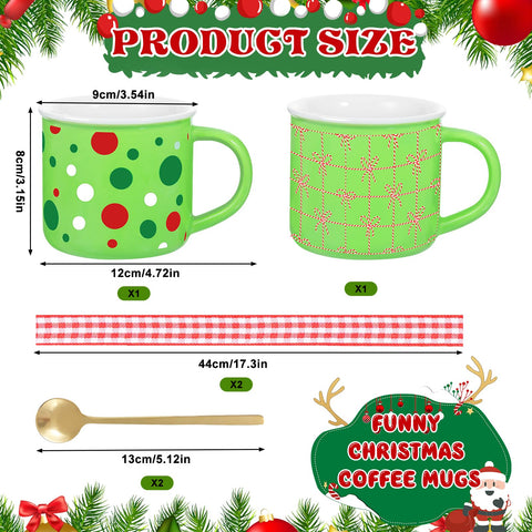 JolliKids mug and spoon set showing practical, stylish holiday design