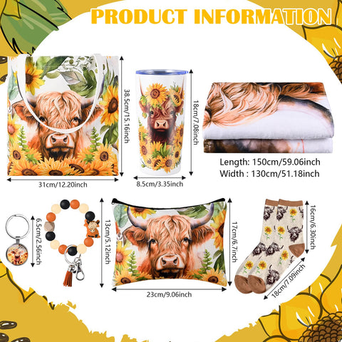 JolliKids Highland Cow tumbler—durable 20 oz stainless steel for on-the-go hydration.