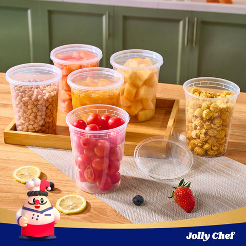 JOLLY CHEF dishwasher-safe design for easy cleanup after meals.