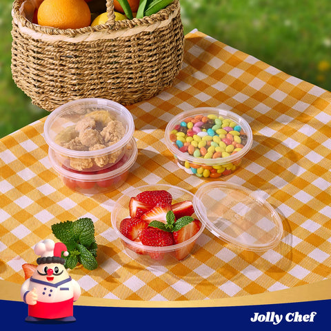 JOLLY CHEF portion-control containers help plan meals and control portions.