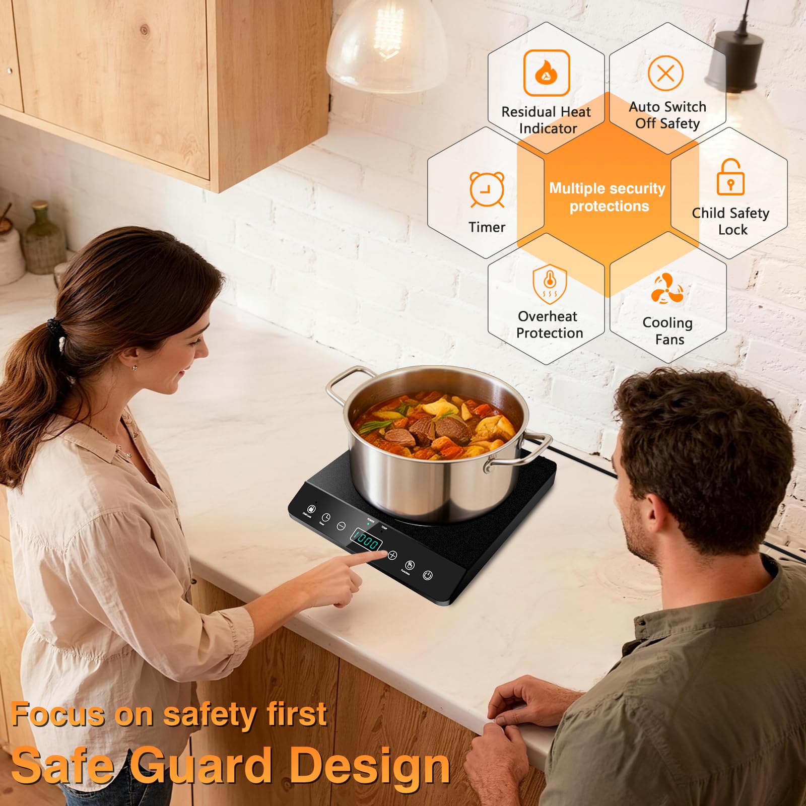 JollyOne 3-hour timer supports long, unattended simmering.