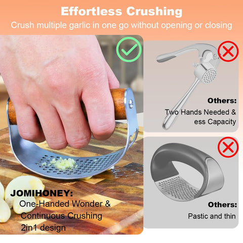 JOMIHONEY compact kitchen gadget design stores neatly on the counter.
