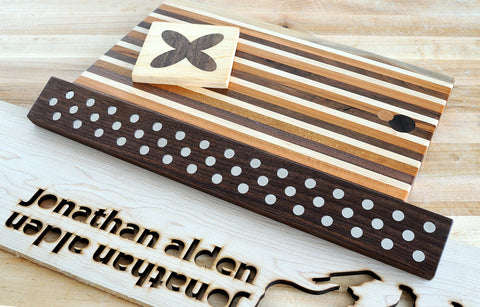 Jonathan Alden magnetic knife bar in cherry 12 inch enhances kitchen organization