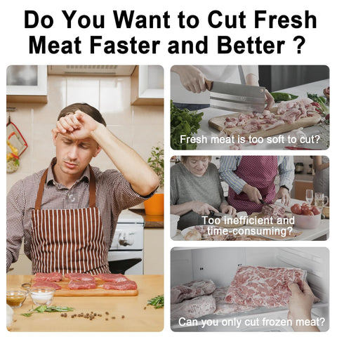 Jonscook fresh meat slicer cleaning brush aids blade cleaning and maintenance.