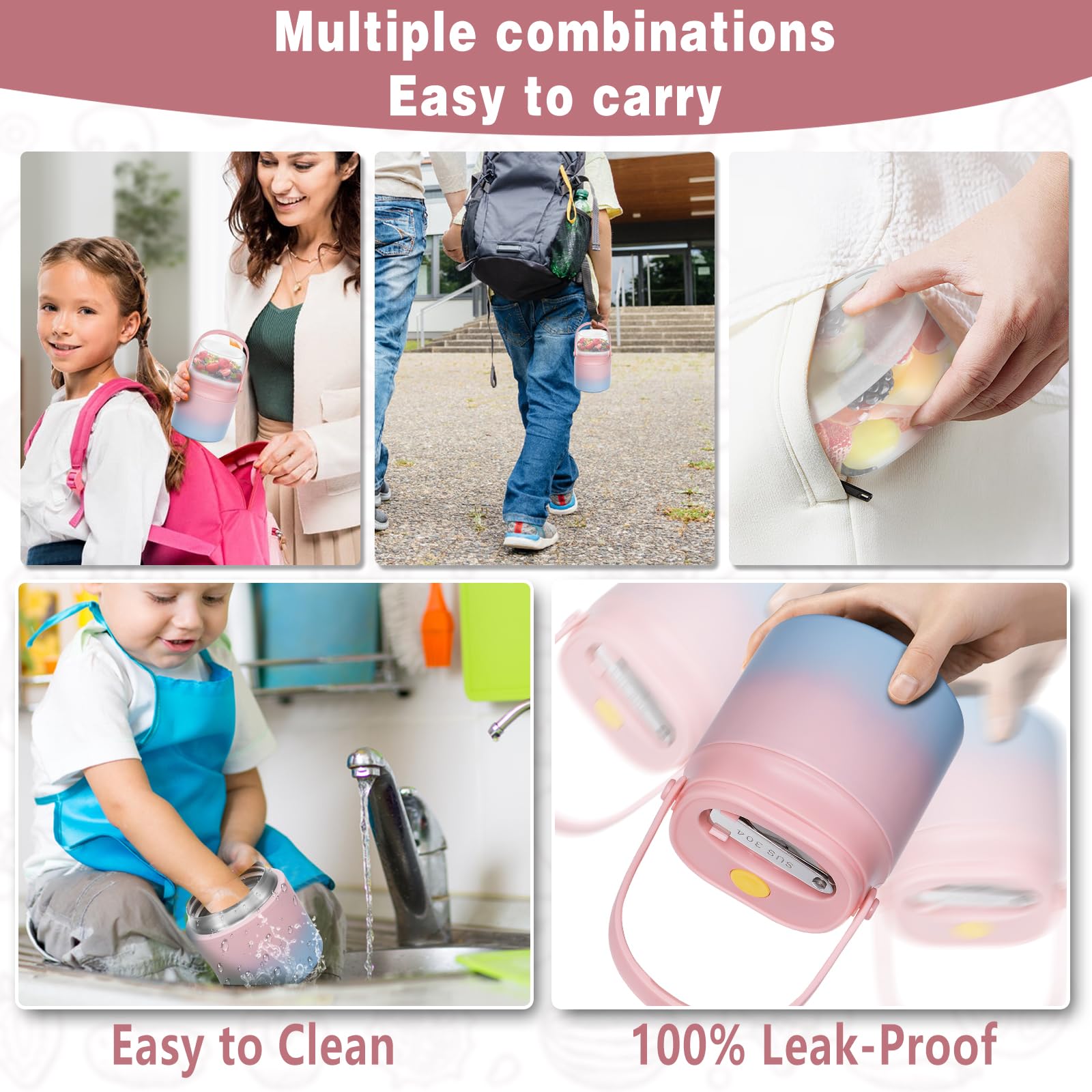 JOOPETALK kid-friendly lunch container designed for school use.