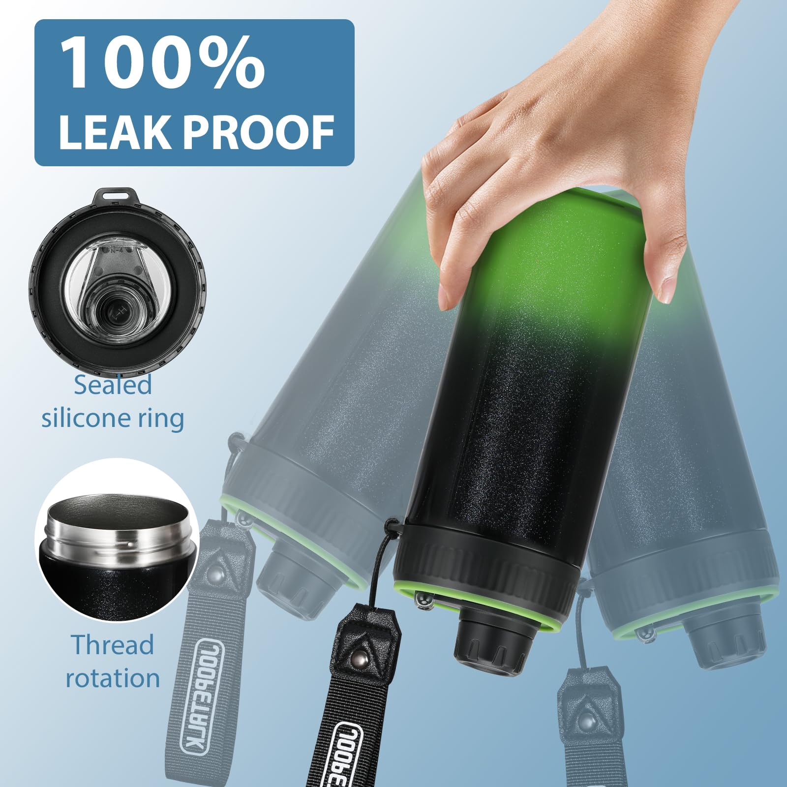 JOOPETALK cooler with beer bottle insert keeps beverages cold.