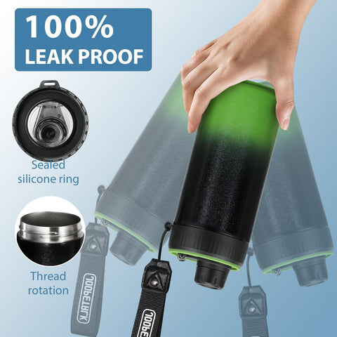JOOPETALK cooler with beer bottle insert keeps beverages cold.
