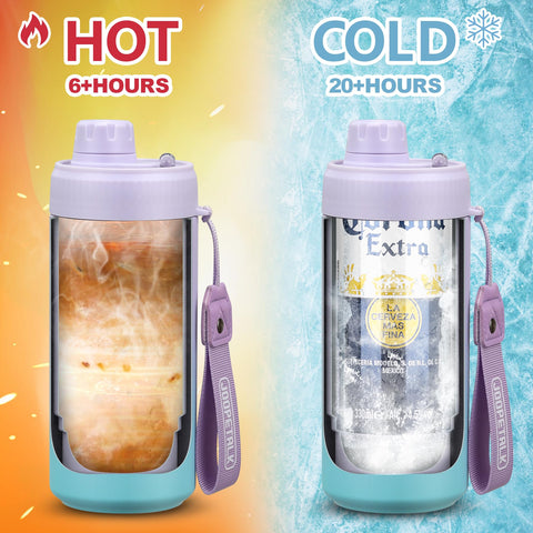 JOOPETALK universal can cooler features leakproof seal to prevent spills.