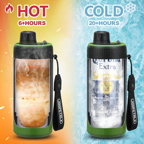 JOOPETALK cooler close-up shows leak-proof seal and secure fit.
