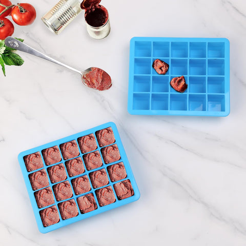 Jootic 1 Tbsp silicone freezer molds for ginger, quick pop-out.