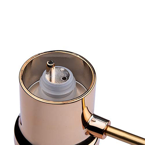 Silicone connecting pipe upgrade ensures a secure fit between bottle and device.