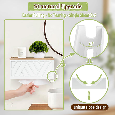 Jorkol solid wood towel holder brings rustic charm to any kitchen or bathroom.
