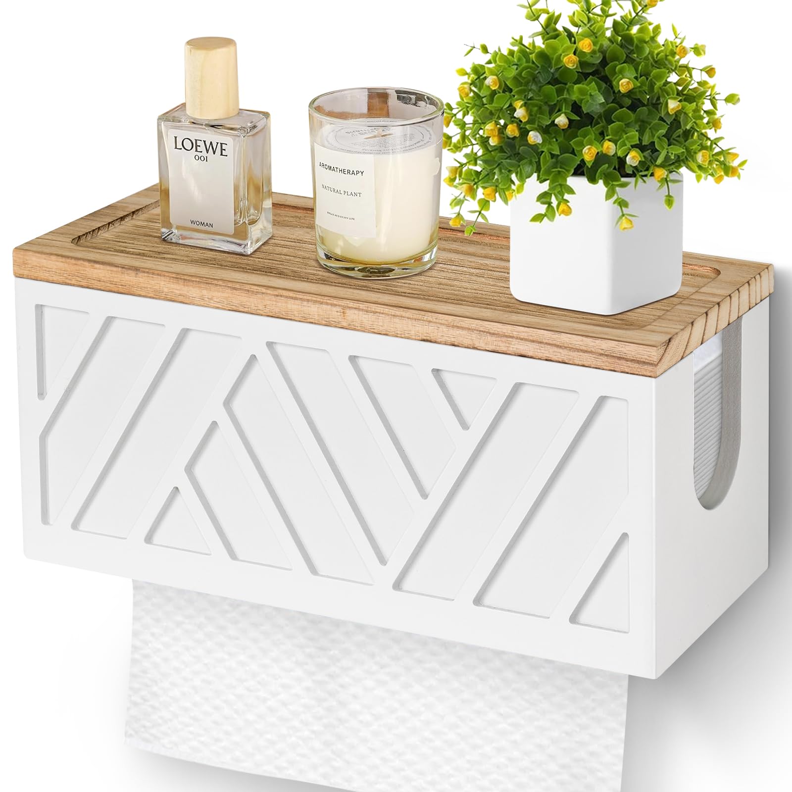 Jorkol wall-mount paper towel dispenser keeps towels accessible and tidy.