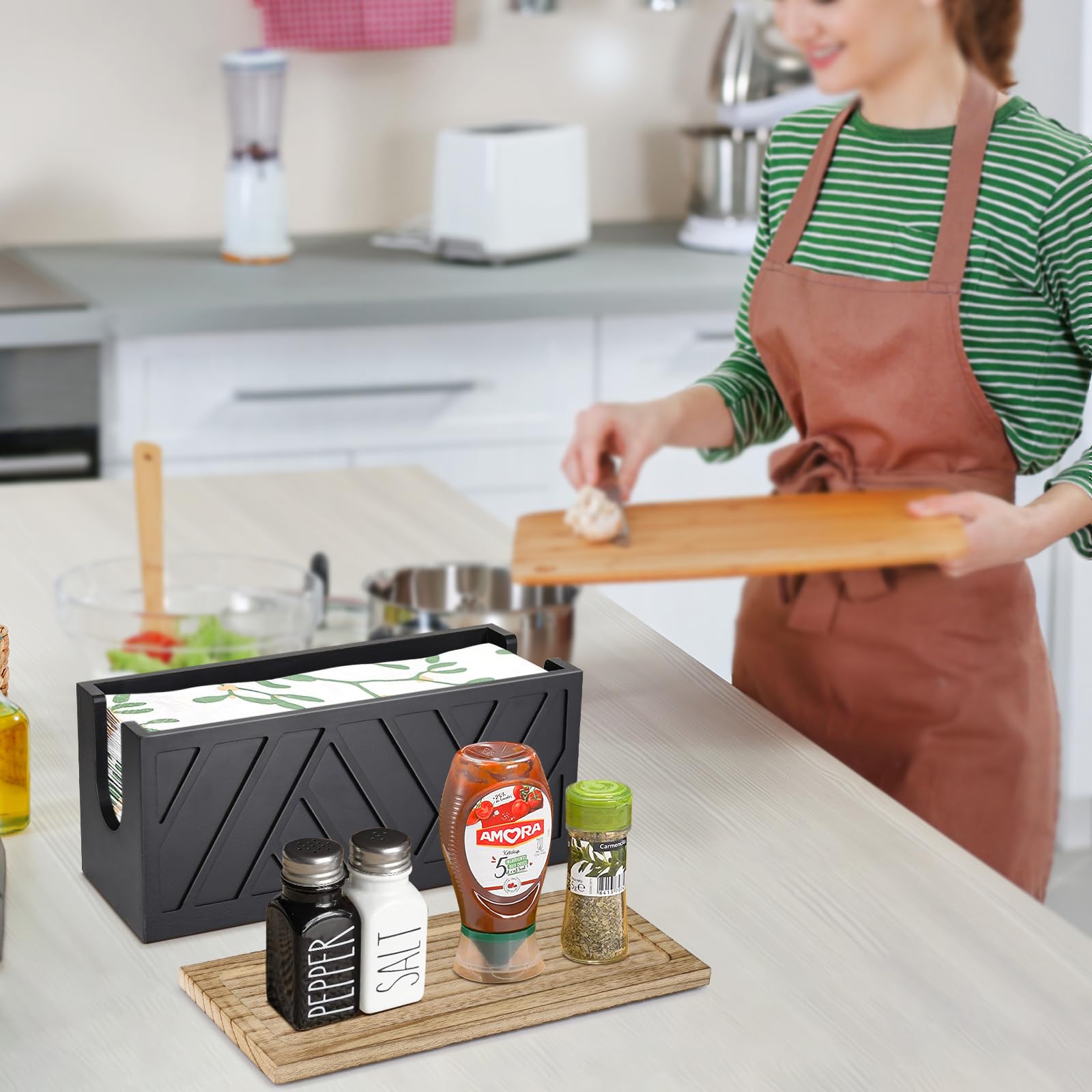 Jorkol wall-mounted dispenser bottom ramp eases towel extraction.