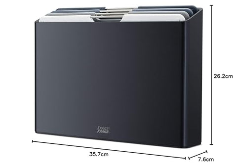 Joseph Joseph Folio storage case promotes air circulation for faster drying.