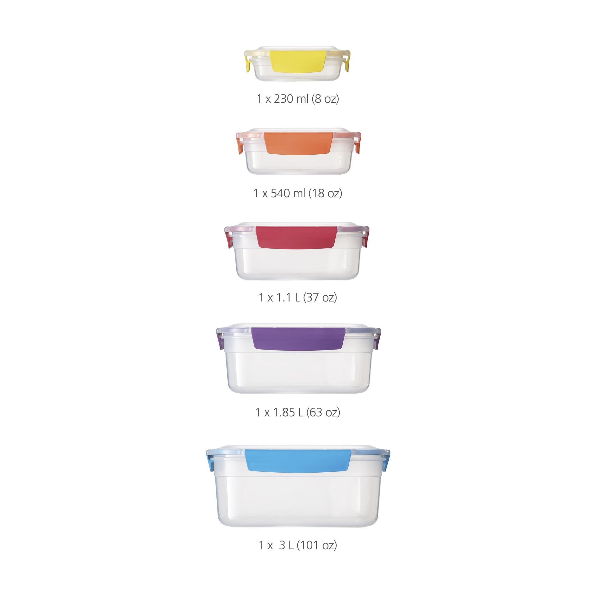 Joseph Joseph Nest Lock 18oz container keeps leftovers airtight and stackable.
