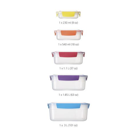 Joseph Joseph Nest Lock 18oz container keeps leftovers airtight and stackable.