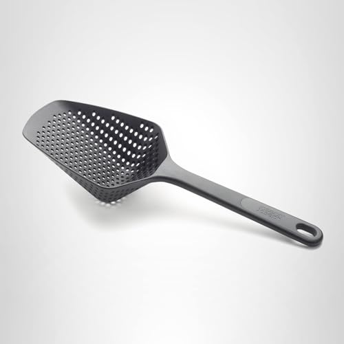 Joseph Joseph Scoop Plus Colander dishwasher-safe for easy cleanup.