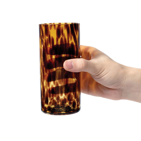Joseph Sedgh Collection borosilicate glass offers durability and thermal shock resistance.