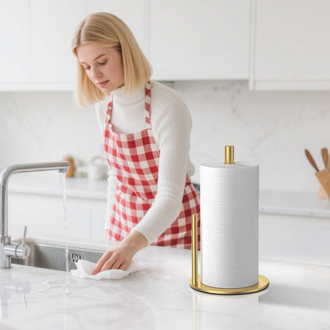 Josmimic holder with easy-clean finish resists fingerprints.