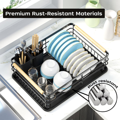jouzevic rust-resistant materials keep the rack looking new after water exposure.