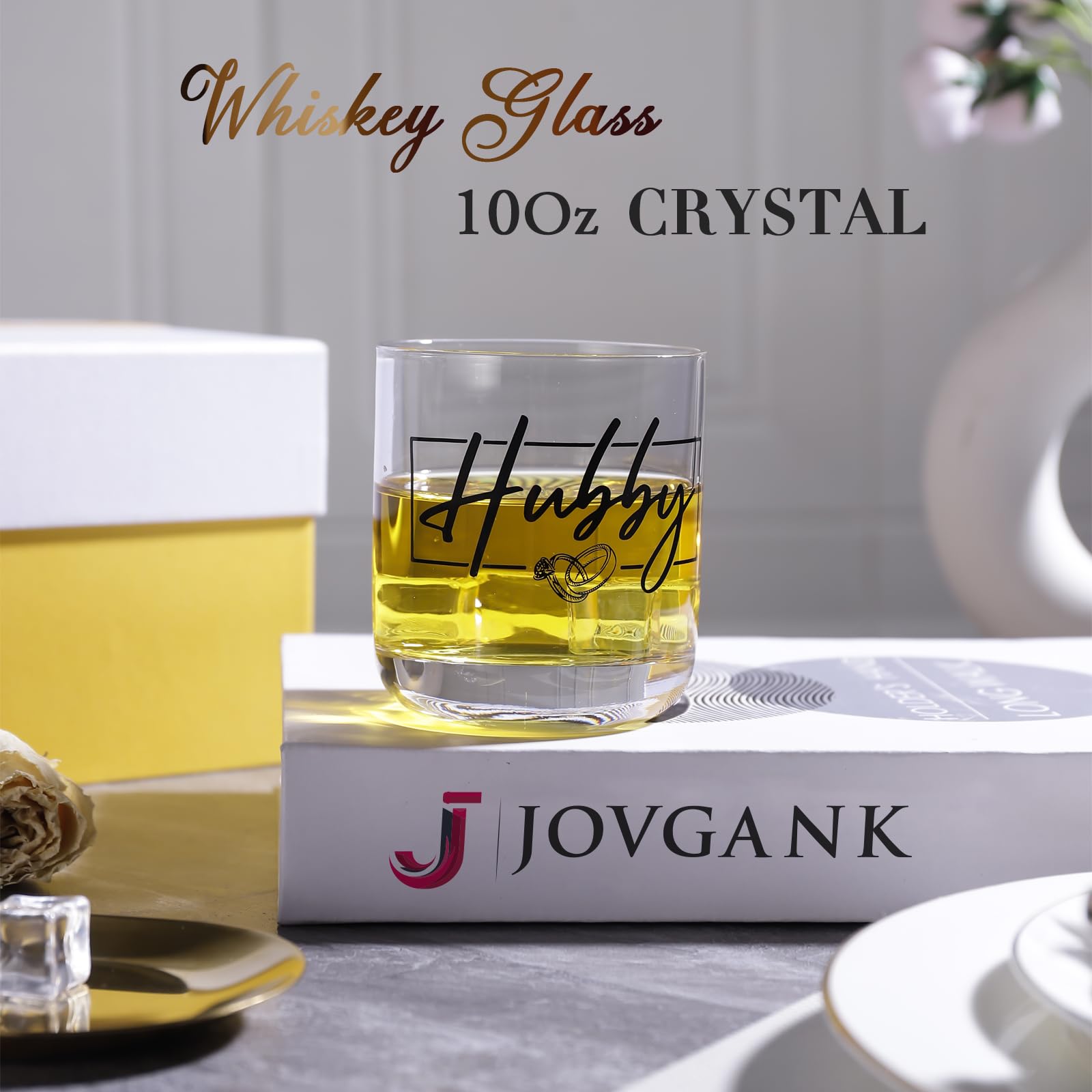 JOVGANK bride and groom cups complement wedding memories.