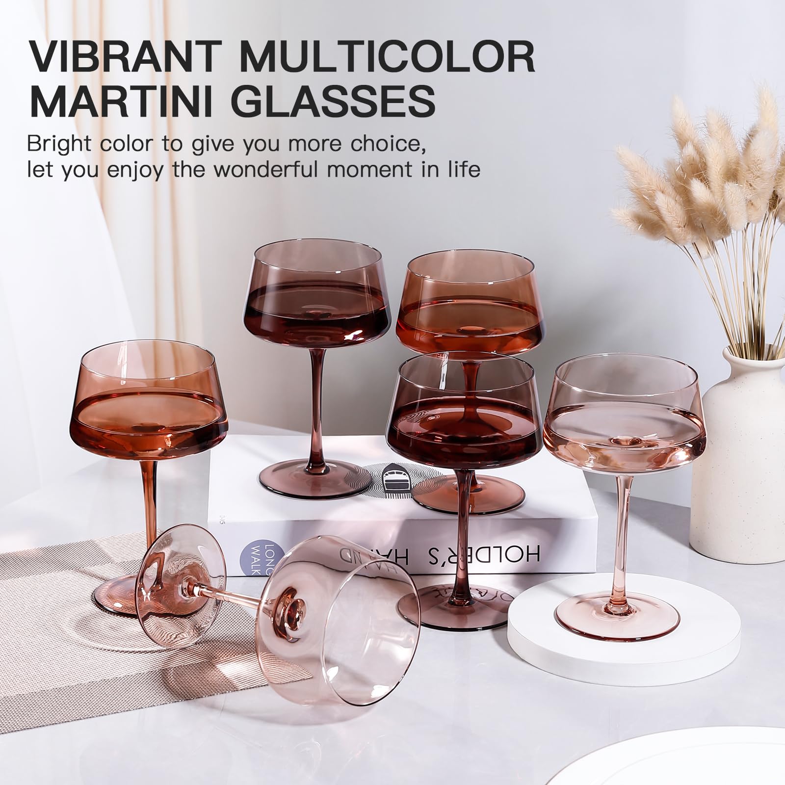 JOVGANK glasses suitable for daily use, weddings, and celebrations.