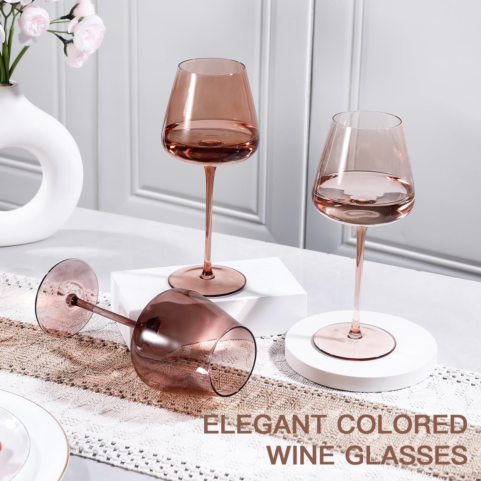 JOVGANK lead-free crystal glass for a healthier tasting experience