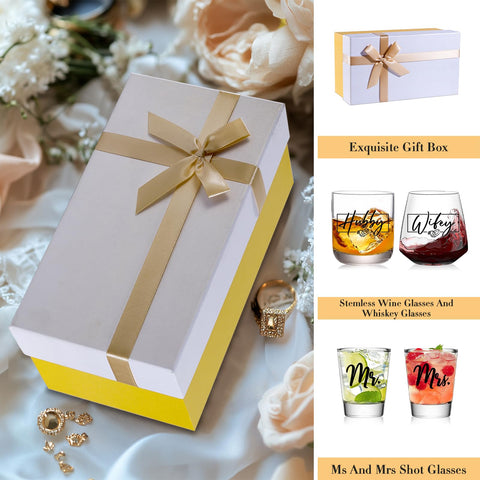 JOVGANK wedding gift box packaging ready for gifting.