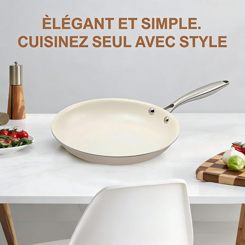 Jovire compact storage-friendly pan for small kitchens